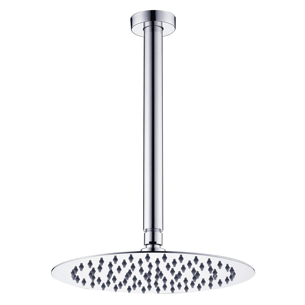 Fienza Kaya Shower Dropper Set - Chrome - Chrome - Ceiling Shower