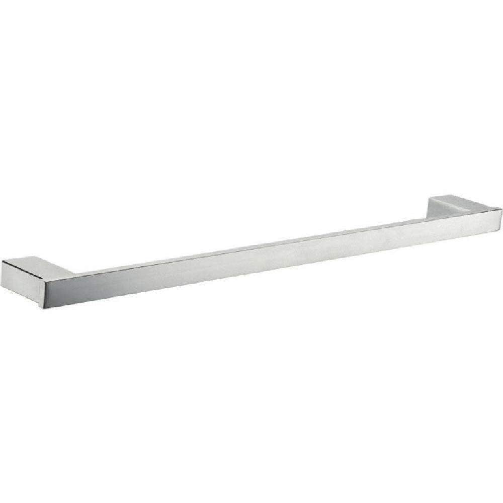 Fienza Koko Single Towel Rail 610mm Chrome - TOWEL RAIL & RACKS