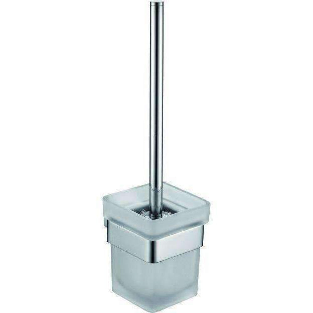 Fienza Koko Toilet Brush & Holder Chrome - TOILET BRUSHES