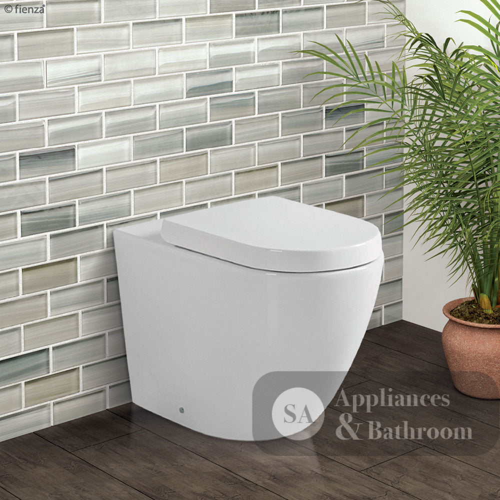 Fienza Koko Wall-Faced Suite - Gloss White - Wall Faced Suite