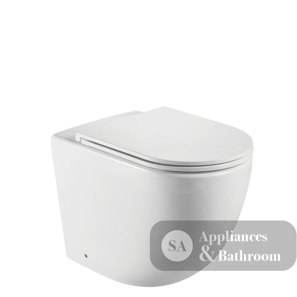 Fienza Koko Wall-Faced Suite - Matte White - Wall Faced Suite