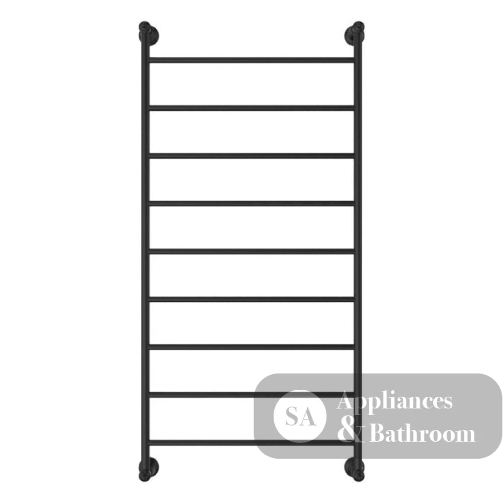 Fienza Lillian Heated Towel Rail - Brushed Nickel - Heated Towel Ladder