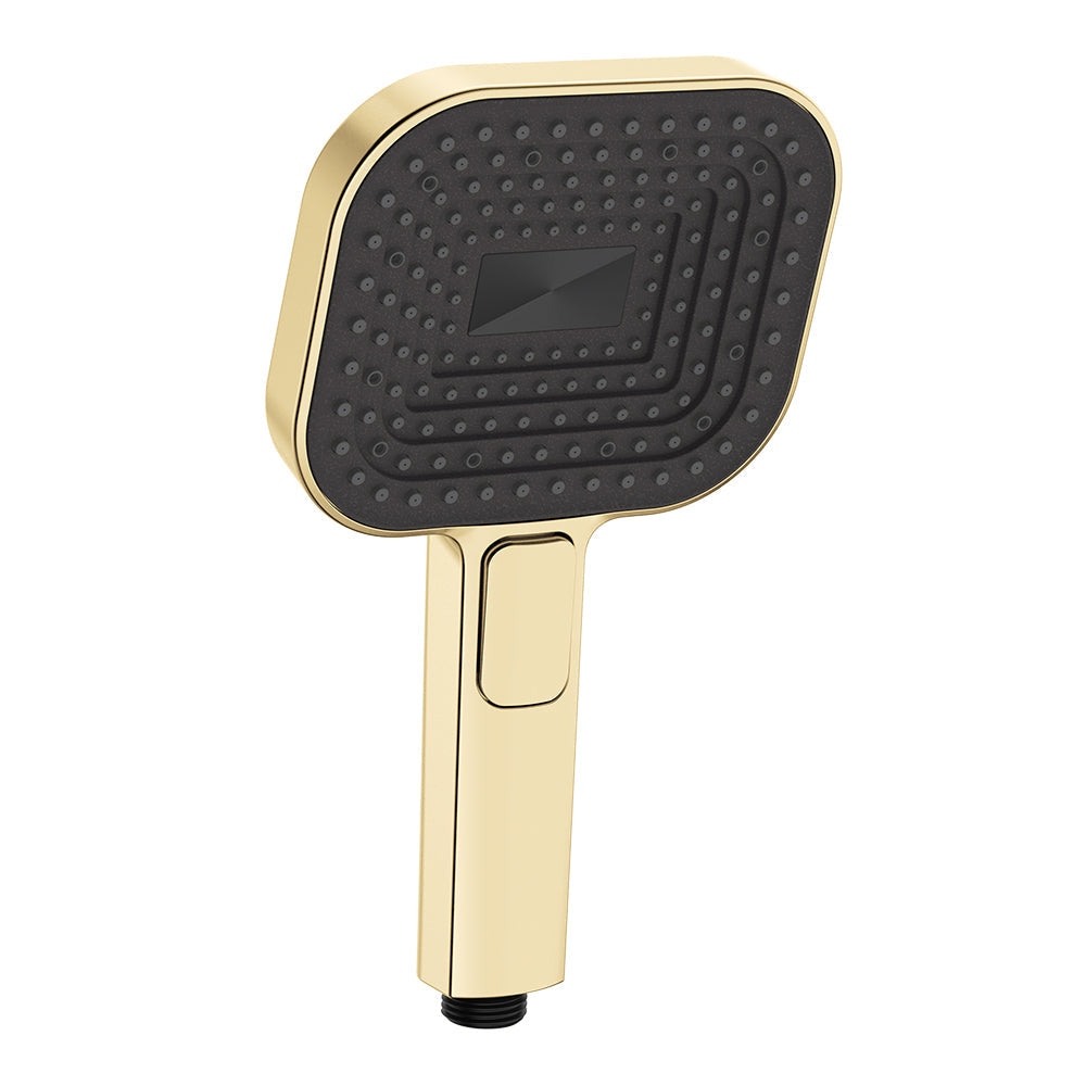Fienza MSH139UB Kuro Hand Shower Head Soft Square Urban Brass