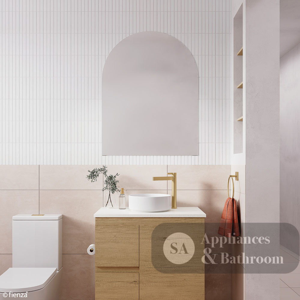 Fienza PEM900A Arch Mirror 900 x 1050mm Adelaide Only - Mirrors