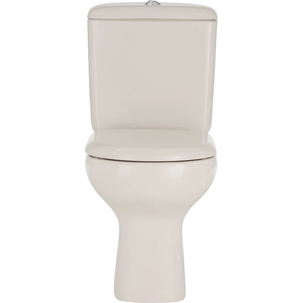 Fienza Rak 222722I Liwa Close-Coupled Suite P-Trap - Ivory - Closed Coupled Suites