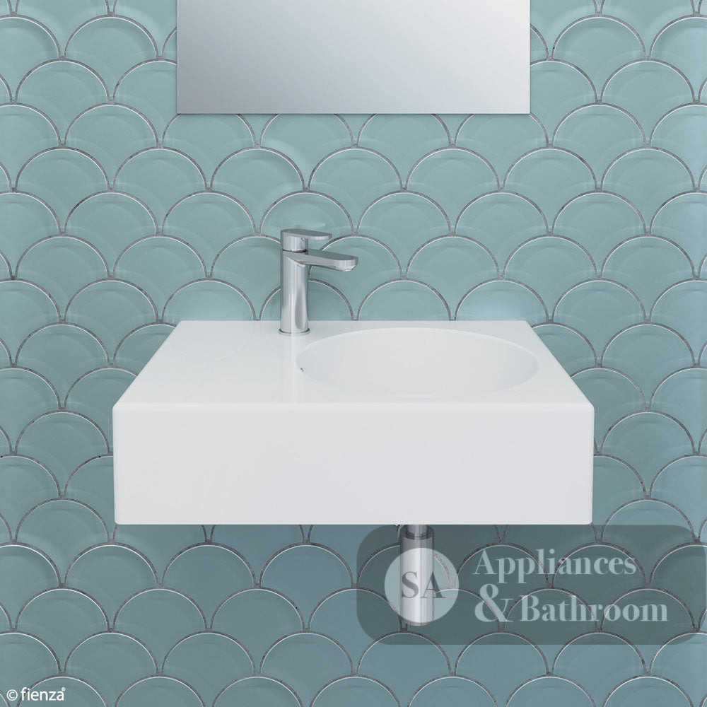 Fienza RB039R-1 Reba Right Bowl Wall Basin One Tap Hole - Basins