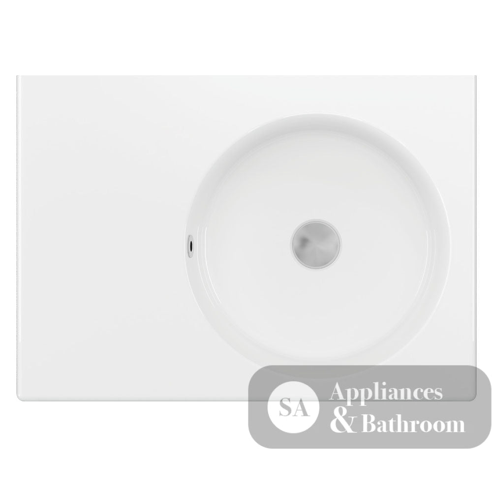 Fienza RB039R Reba Right Bowl Wall Basin No Tap Hole - Basins