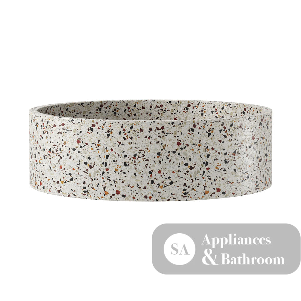 Fienza RB199TZ Jada Concrete Above Counter Basin Terrazzo - Basins