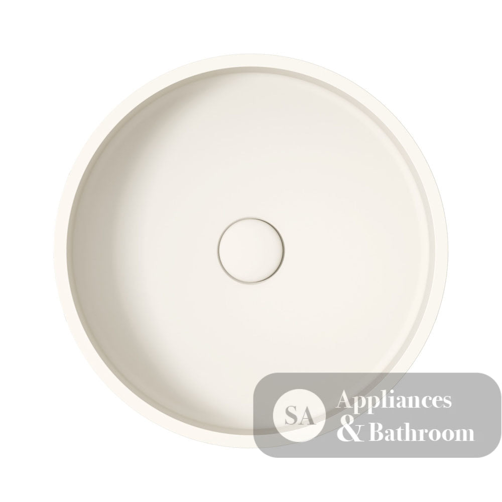 Fienza RB199W Jada Concrete Above Counter Basin Warm White - Basins