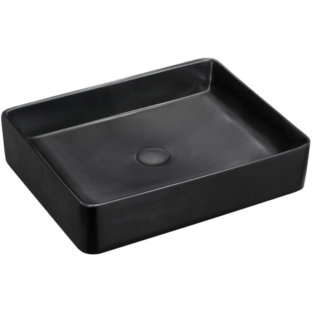 Fienza RB2178B Luciana Above Counter Ceramic Basin Matte Black - Basins