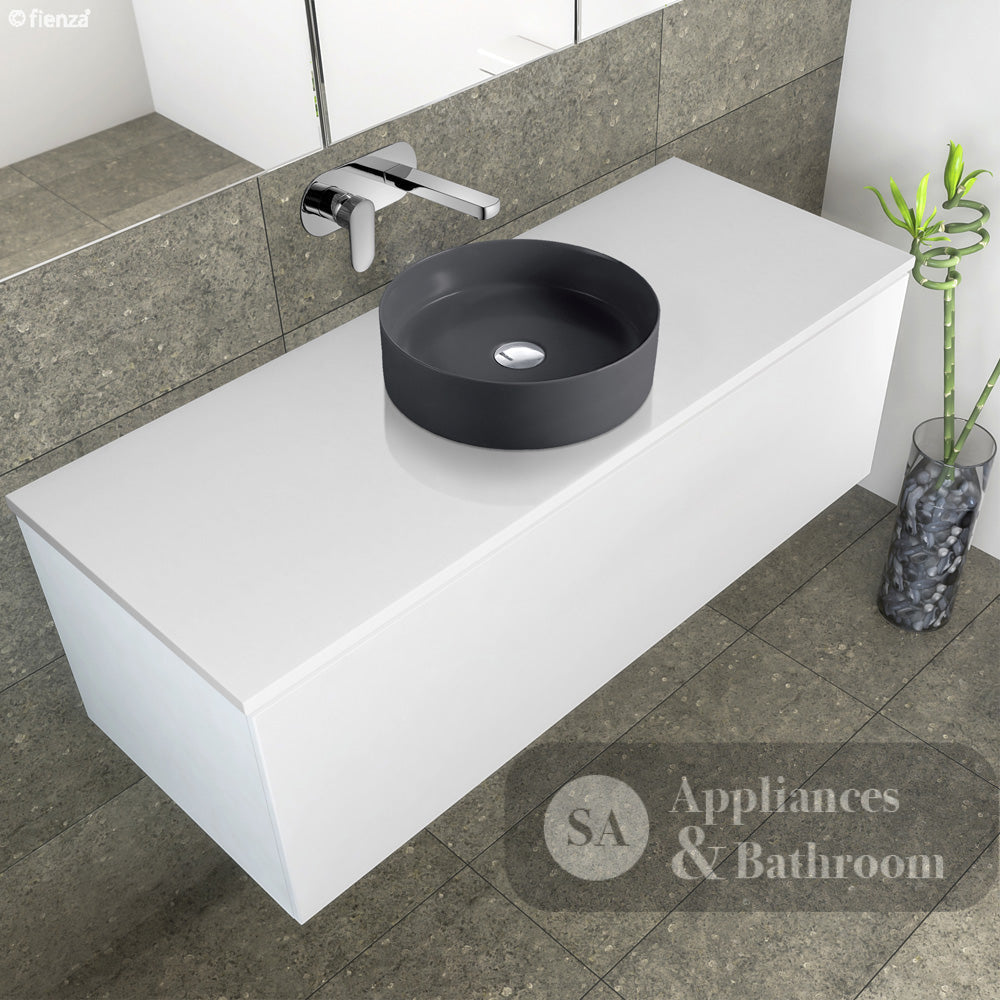Fienza RB3134DG Reba Above Counter Ceramic Basin Dark Grey - Basins