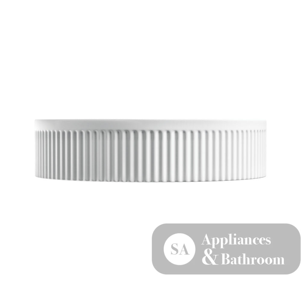 Fienza RB465MW Eleanor Round Above Counter Basin Matte White - Basins
