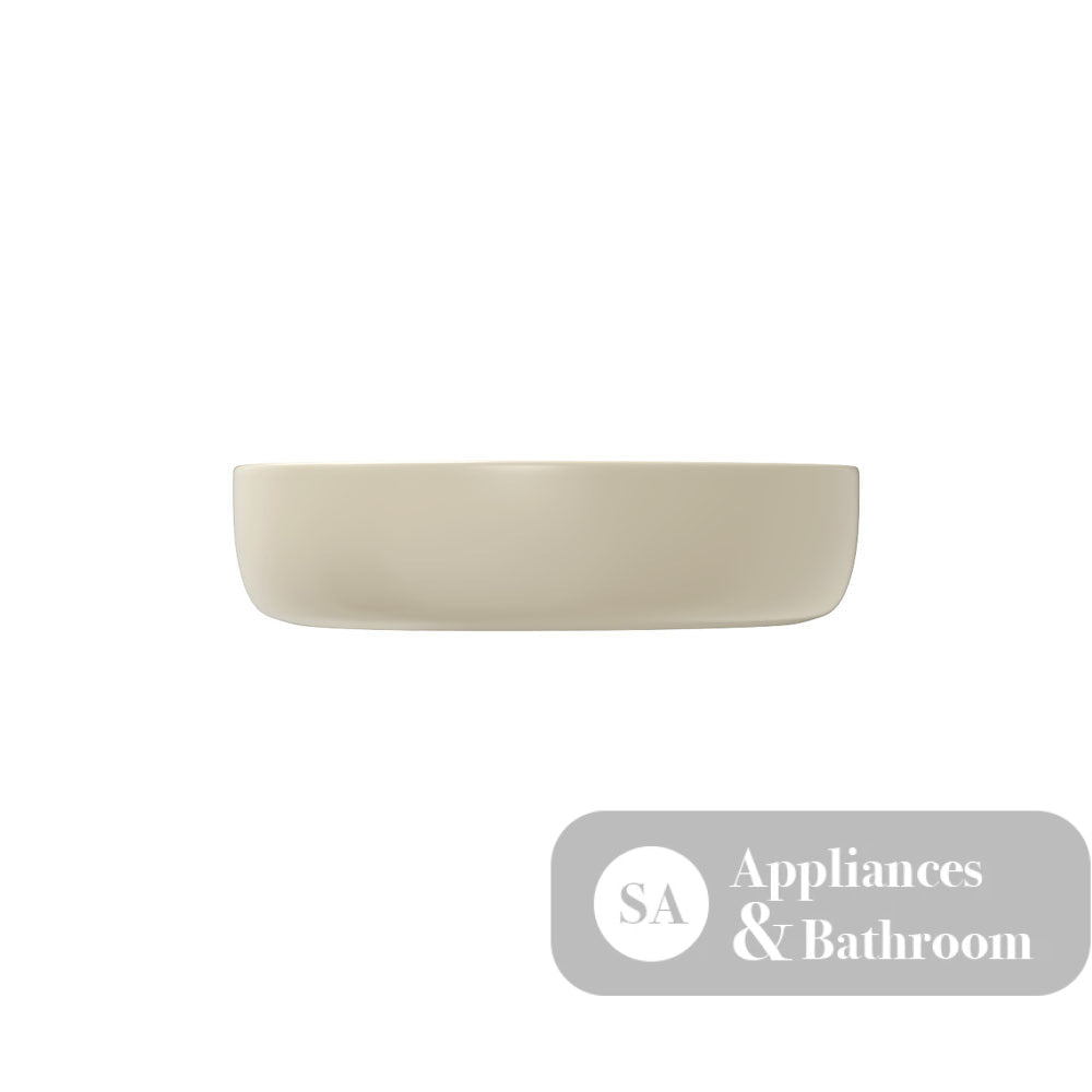 Fienza RB486MK Pebble Small Above Counter Basin Matte Khaki - Basins