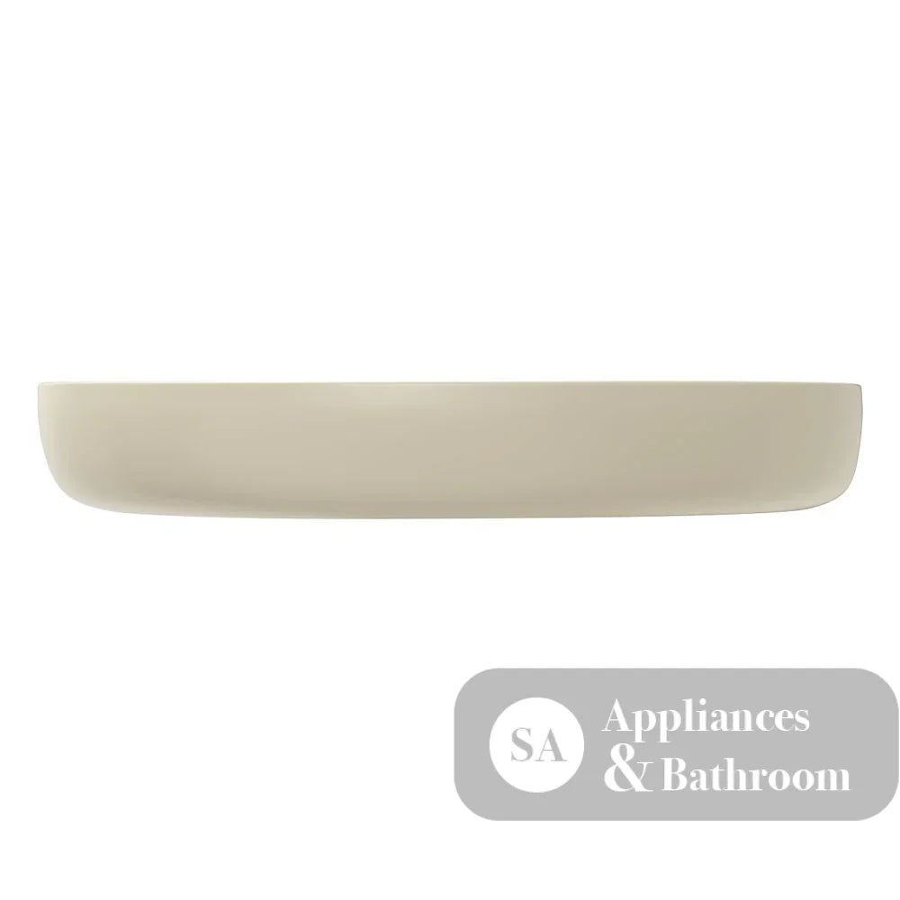 Fienza RB489MK Pebble Large Above Counter Basin Matte Khaki - Basins