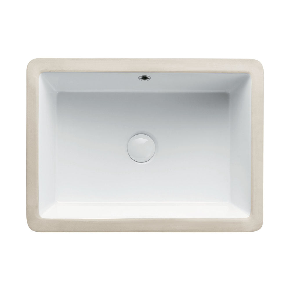 Fienza RB560 Petra Undermount Basin,Gloss White - Basins