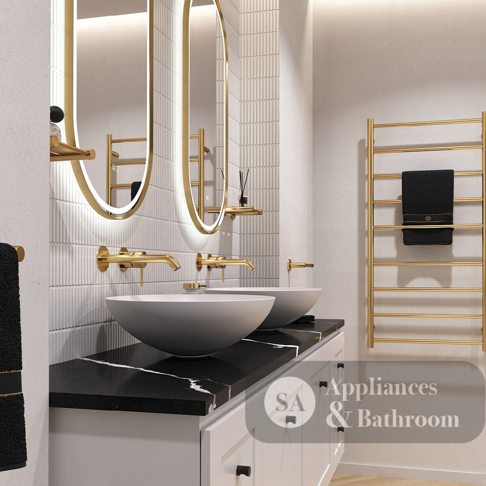 Fienza RB821W Aluca Above Counter Basin Matte White - Basins