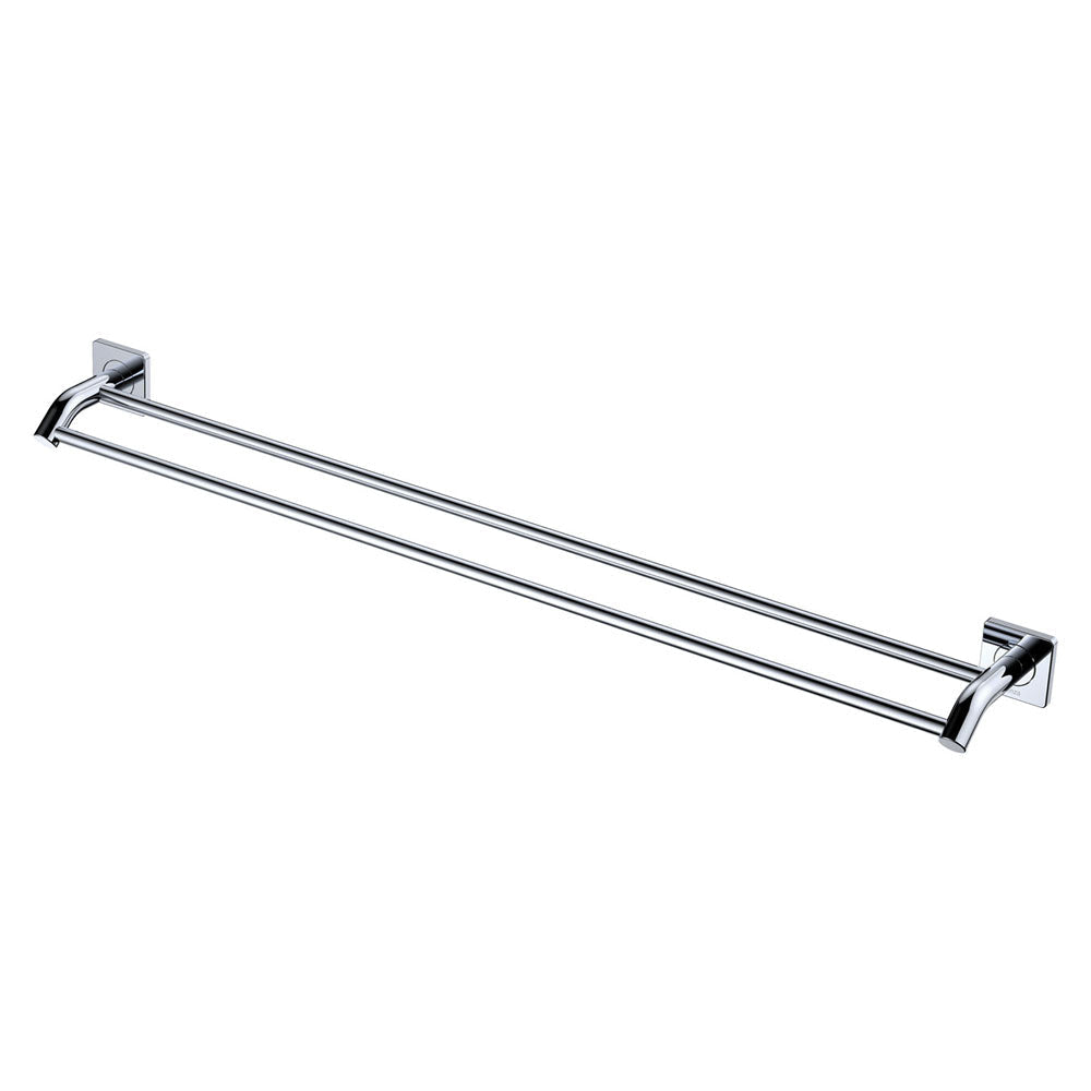 Fienza Sansa Double Towel Rail 900mm 83208 - Chrome - Double Towel Rail