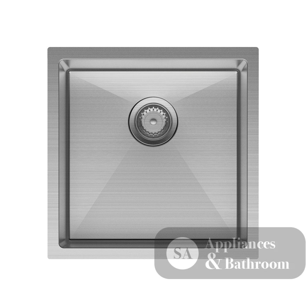 Fienza Single Bowl Kitchen Sink Kit - Stainless Steel 68401Kit Top Mounted Sinks