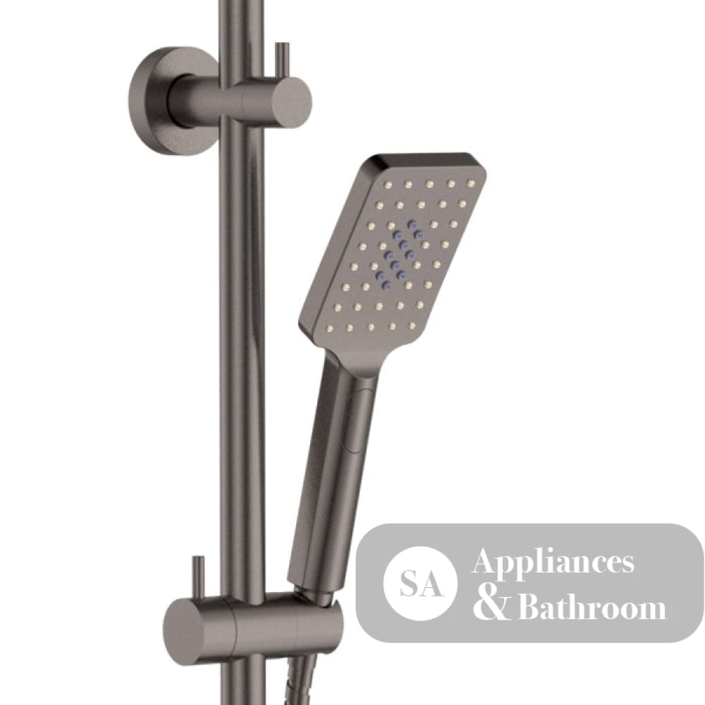 Fienza Tono Twin Shower 455116GM - Gunmetal - Twin Showers