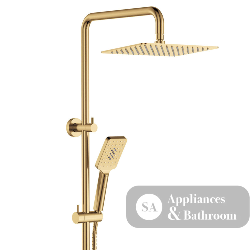 Fienza Tono Twin Shower 455116UB - Urban Brass - Twin Showers