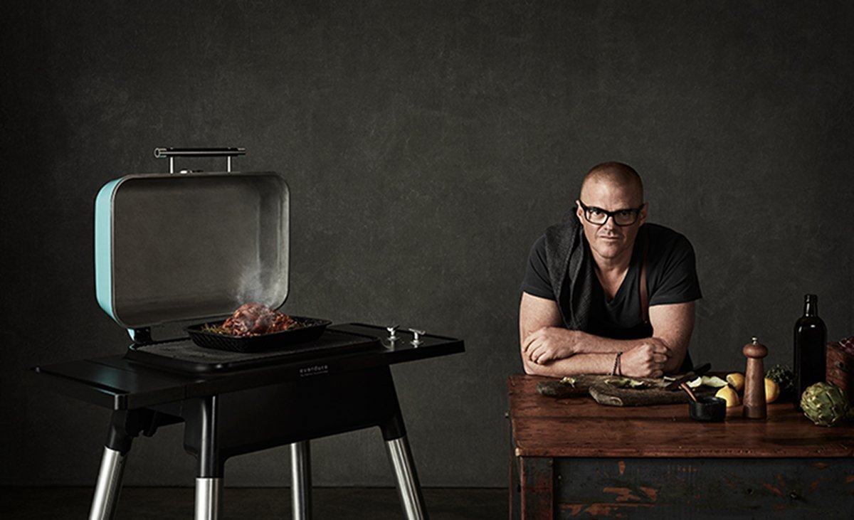Everdure by Heston FORCES Blumenthal Force Gas BBQ Stone