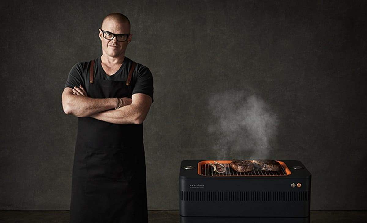 Everdure by Heston EFUSION2B Blumenthal Fusion Charcoal BBQ