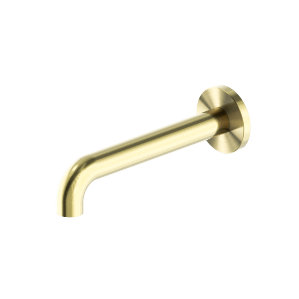 Nero Mecca Basin/Bath Spout Only 185mm Brushed Gold NR221903c185BG