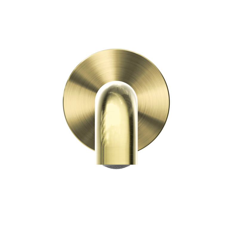 Nero Mecca Basin/Bath Spout Only 230mm Brushed Gold NR221903C230BG