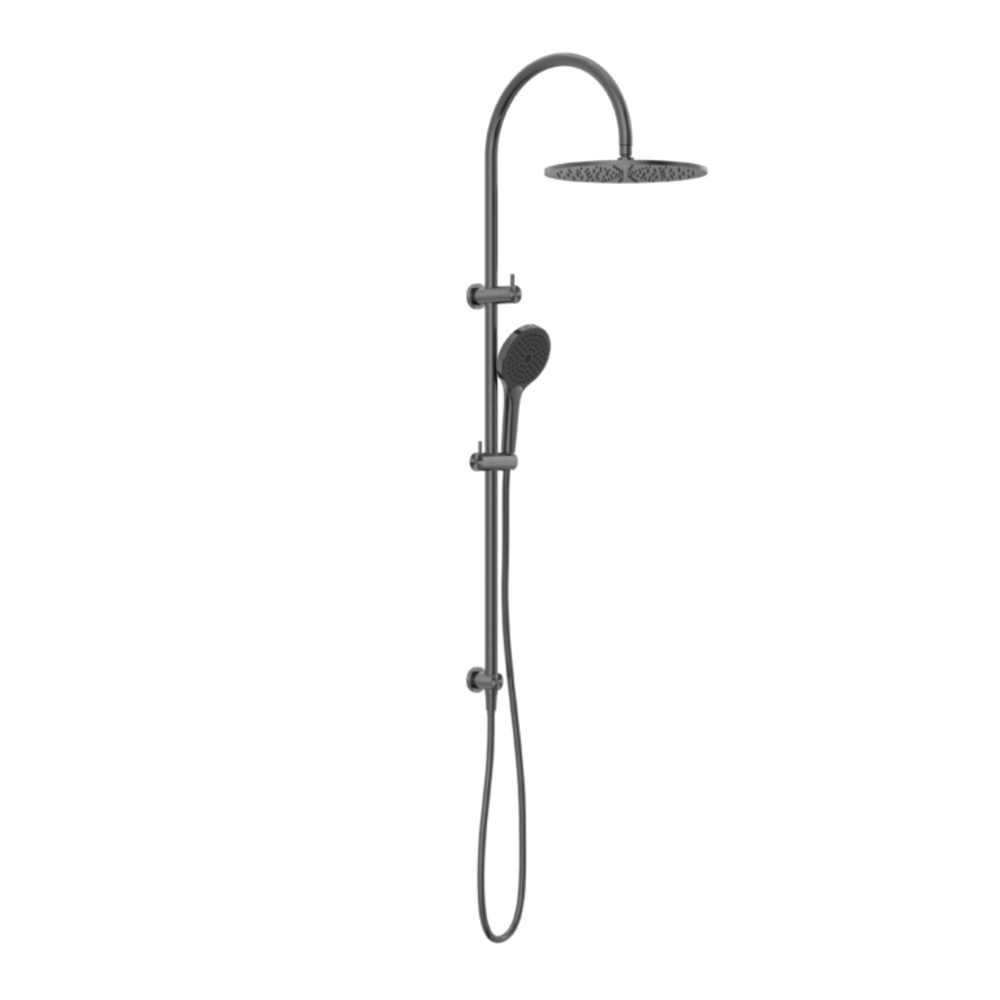 Nero Mecca Twin Shower With Air Shower II Gun Metal NR221905HGM