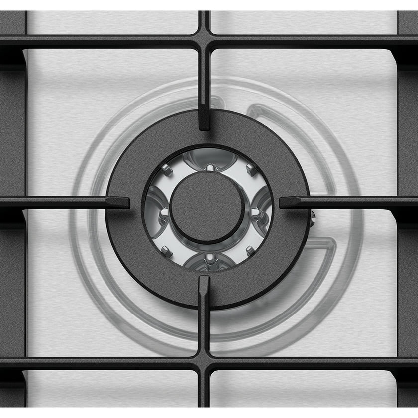 Westinghouse WHG954SC 90cm Stainless Steel Gas Cooktop - Factory Seconds