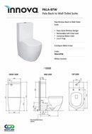 Innova Palabtw Pala Compact Toilet Suite - Special Order Toilets