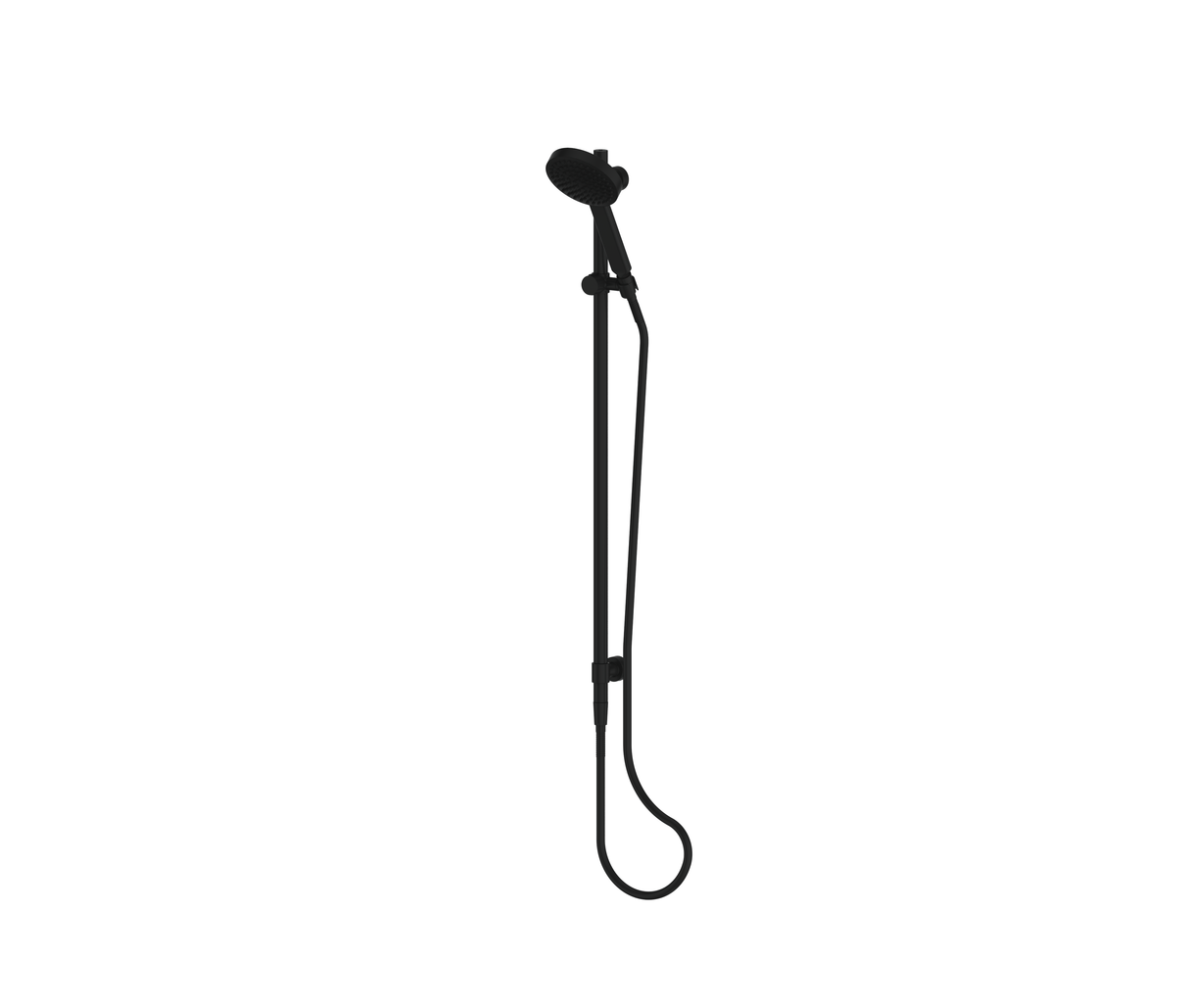 Greens Lavish Brass Hand Shower, PVD Matte Black, 239104MB
