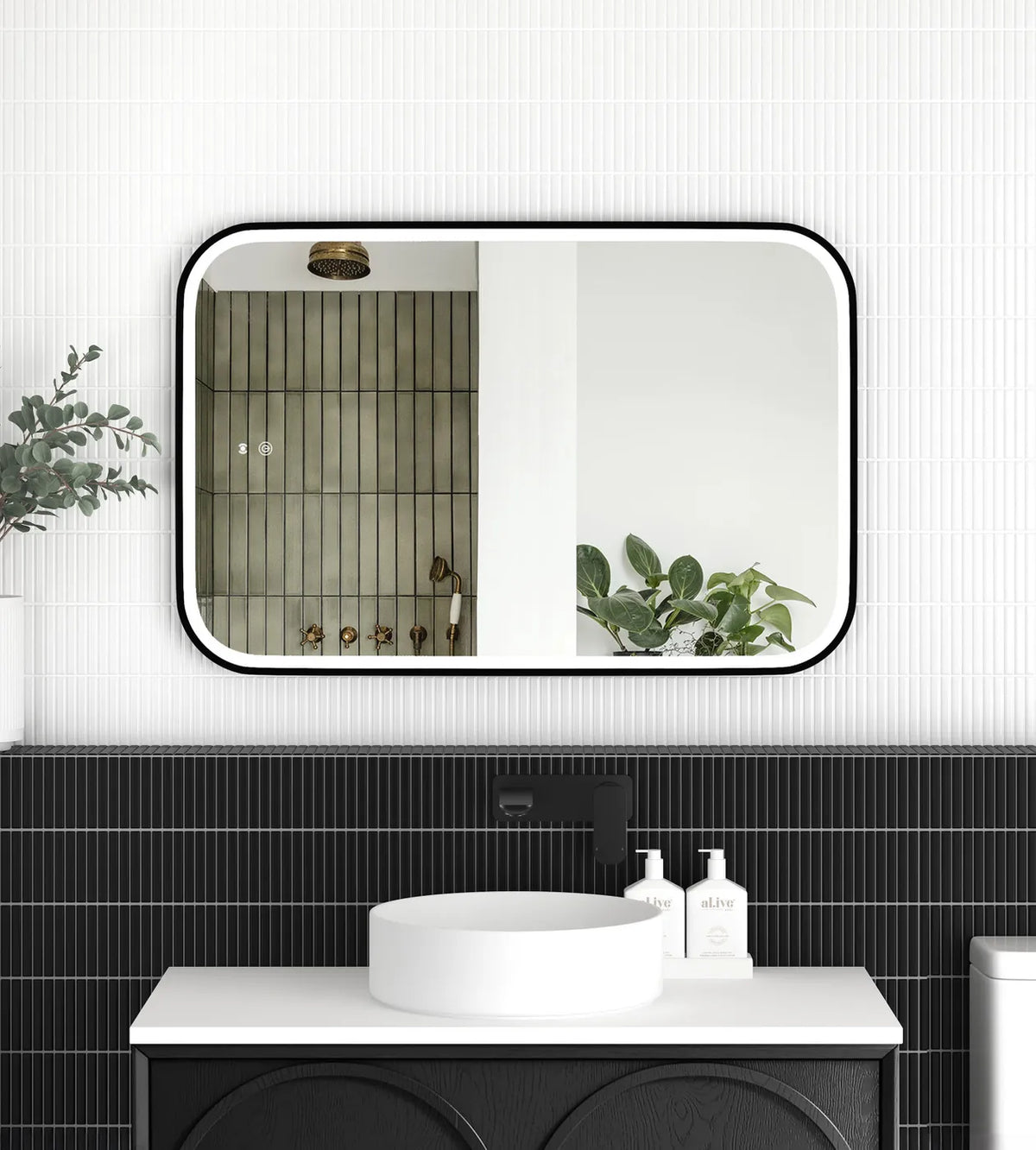Otti LED-SQ9060 LED Newport 900x600mm Tuffi Mirror