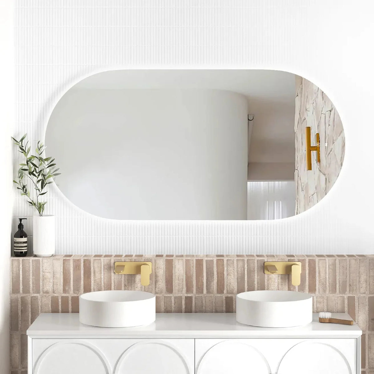 Otti LED-OV1575 LED Noosa 1500 × 750 mm Tuffi Mirror