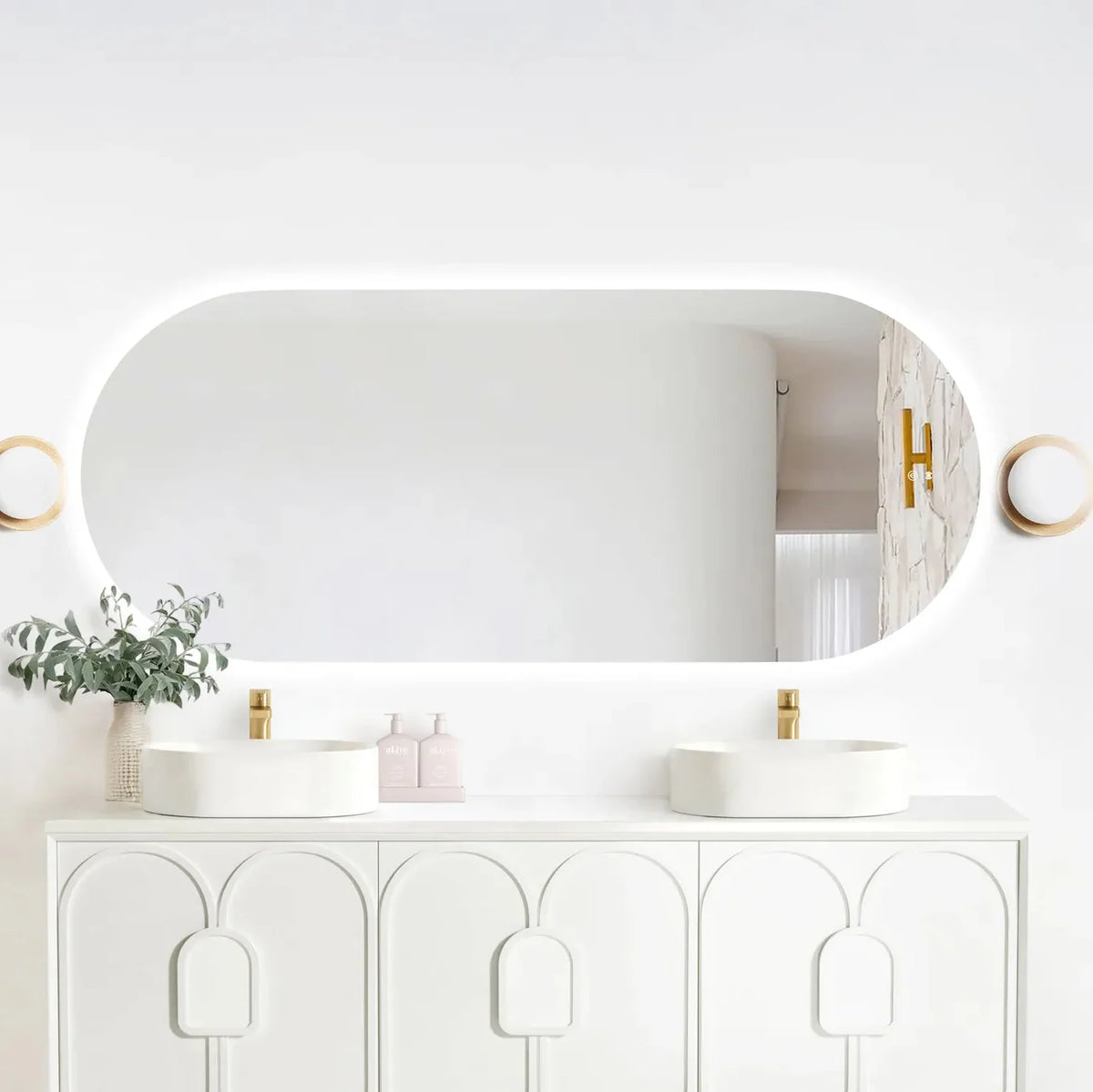 Otti LED-OV1875 LED Noosa 1800 × 750 mm Tuffi Mirror