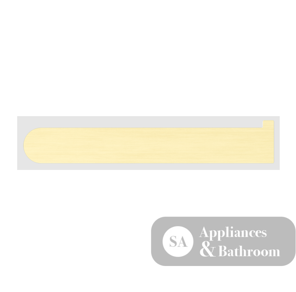 Nero Bianca Toilet Roll Holder Brushed Gold NR9086BG - TOILET ROLL HOLDERS