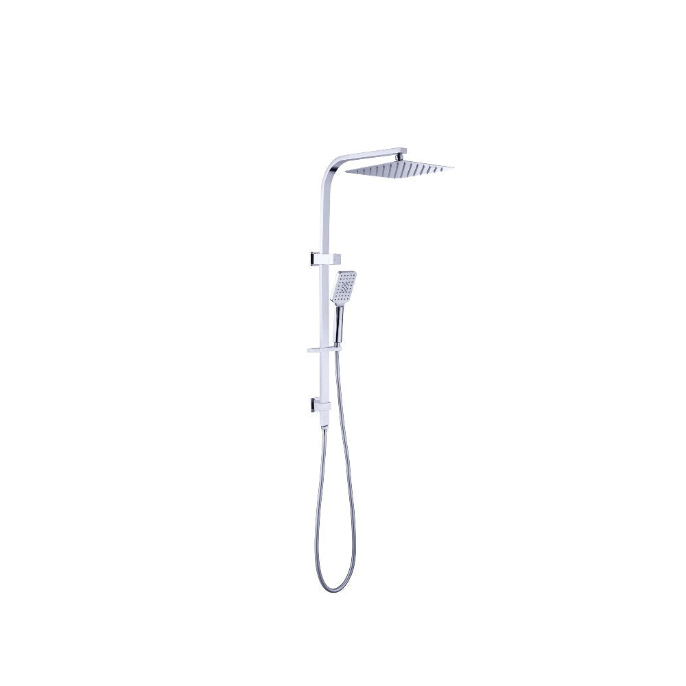 Nero Celia Shower Set Square Head Chrome NR301505CCH - Twin Showers