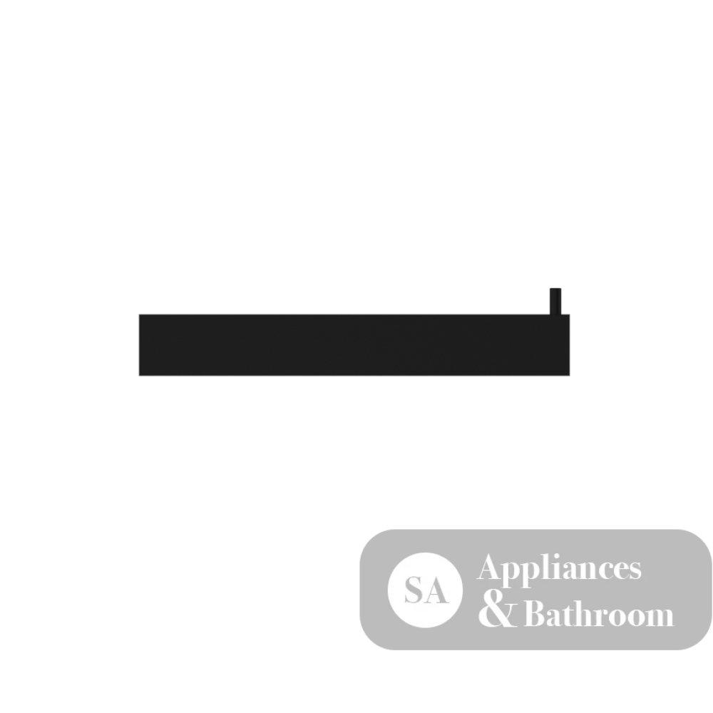 Nero Celia Toilet Roll Holder Matte Black NR4686MB - TOILET ROLL HOLDERS