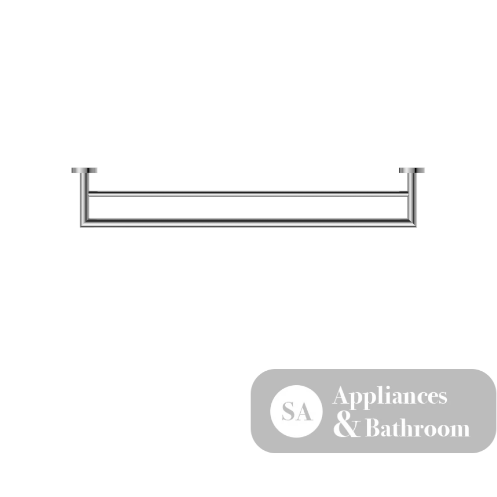 Nero Dolce 700mm Double Towel Rail Chrome NR3630DCH - Accessories