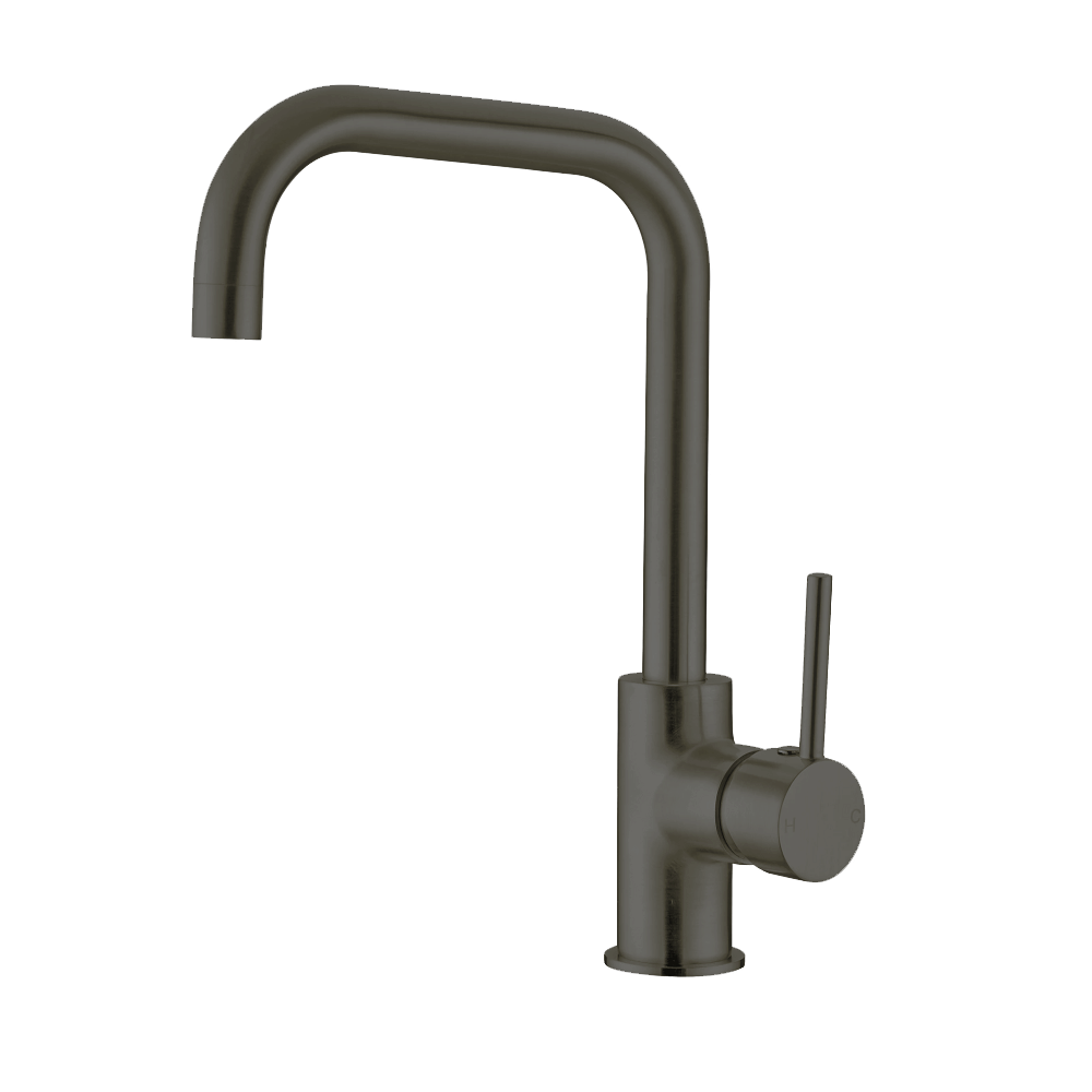 Nero Dolce Kitchen Mixer Square Shape Gunmetal NR250806GM - Kitchen Mixer Taps