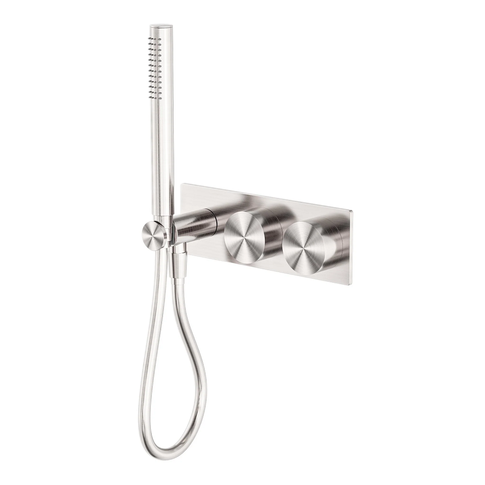 Nero Kara Progressive Shower System Brushed Nickel NR271903CBN - Hand Showers