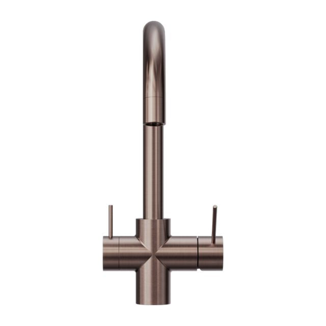 Nero Mecca 3 Way Filtered Mixer Tap Brushed Bronze, NR221907EBZ