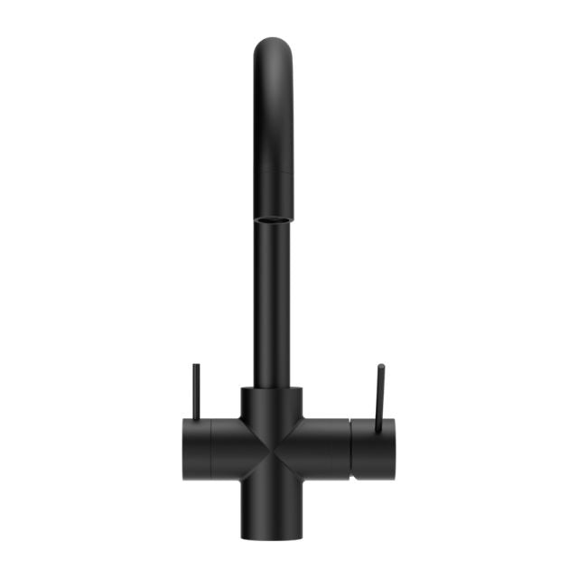 Nero Mecca 3 Way Filtered Mixer Tap Matte Black, NR221907EMB