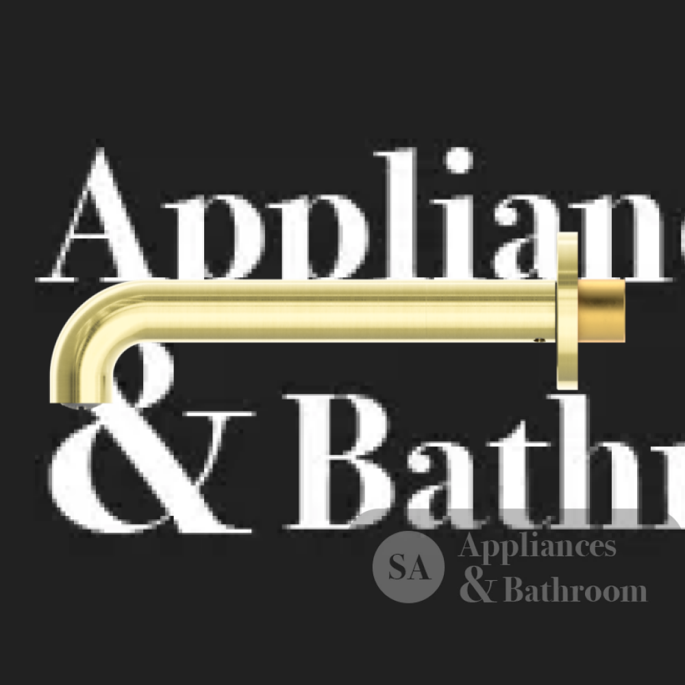 Nero Mecca Basin/Bath Spout Only 230mm Brushed Gold NR221903C230BG - Wall Spouts