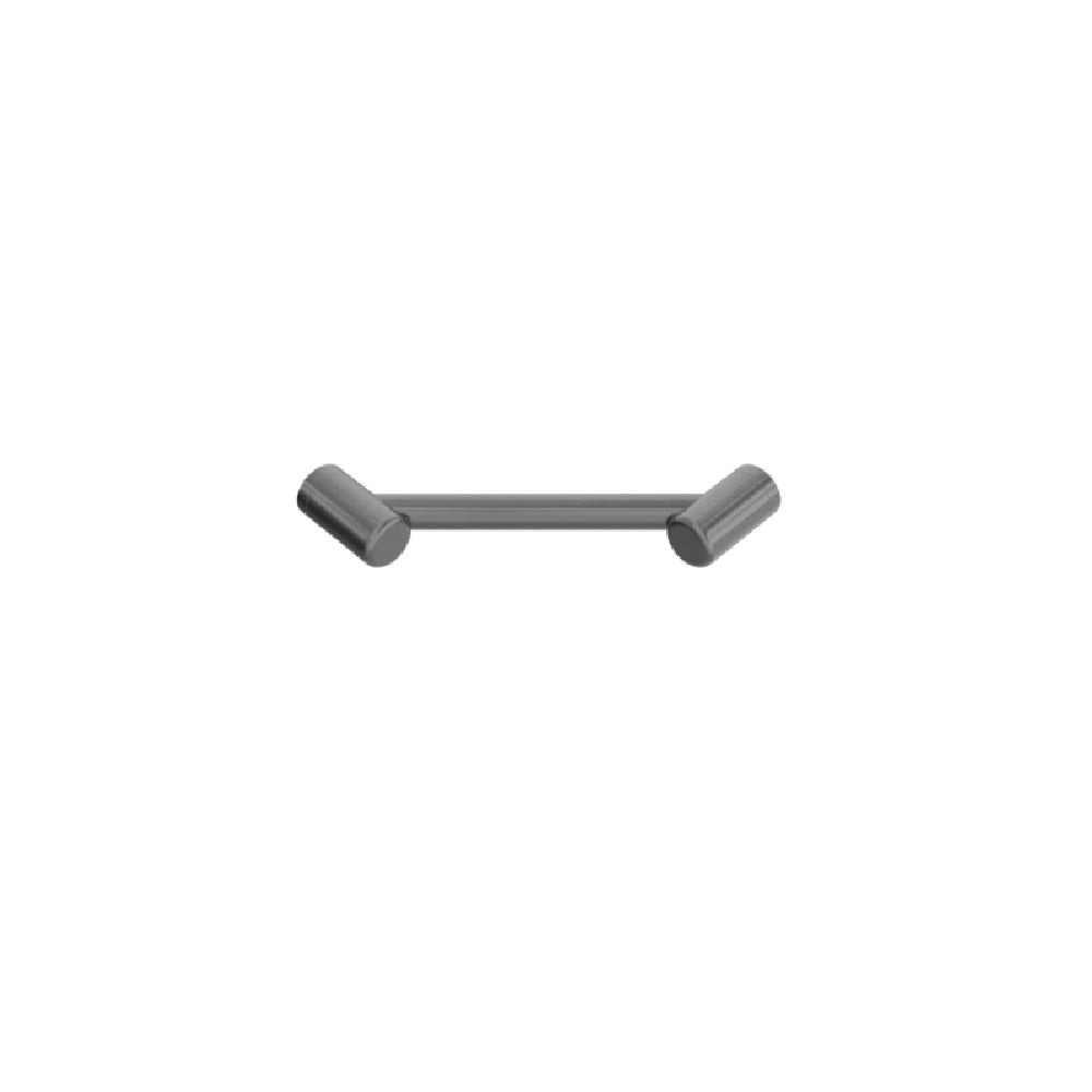 Nero Mecca Care 25mm Footrest Corner Grab Rail 215mm Gun Metal NRCR2508WGM - Grab Rail