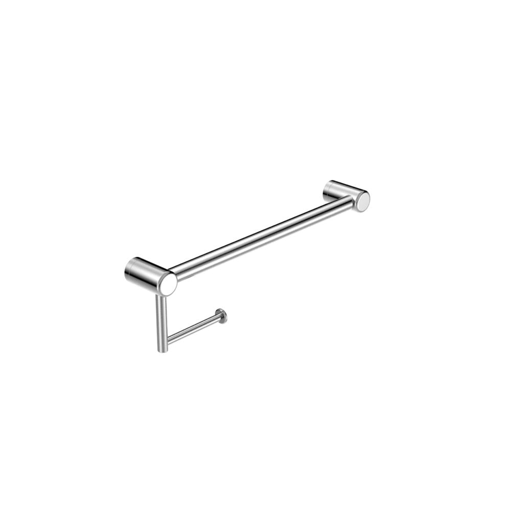Nero Mecca Care 25mm Toilet Roll Rail 450mm Chrome NRCR2518ACH - TOILET ROLL HOLDERS