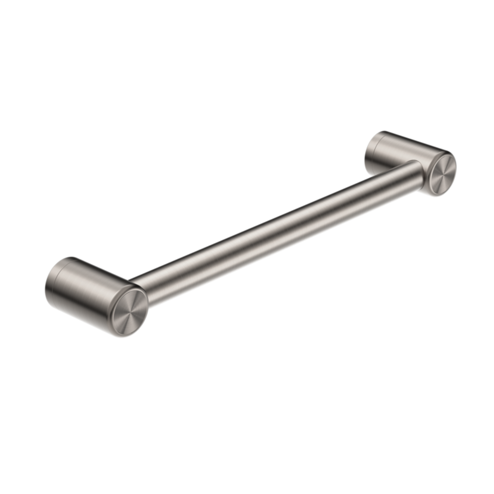 Nero Mecca Care 32mm Grab Rail 450mm Brushed Nickel NRCR3218BN - Grab Rail