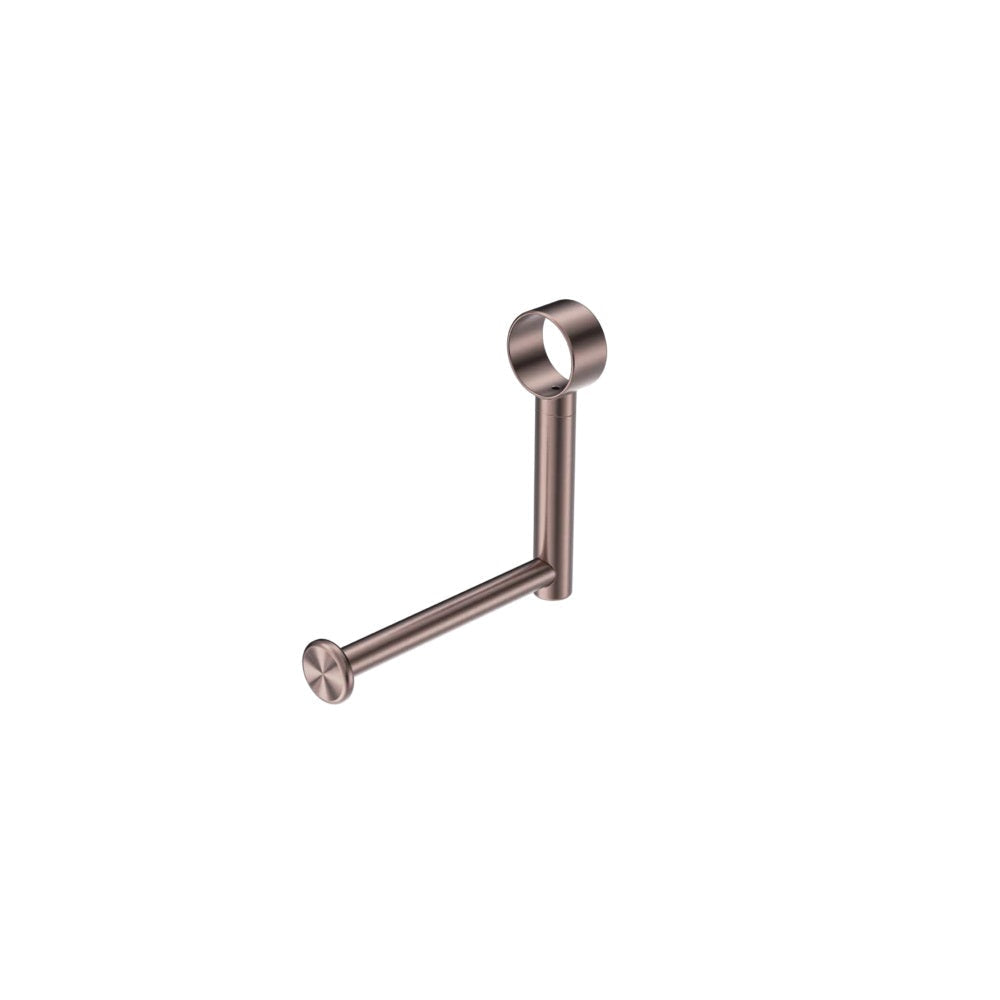 Nero Mecca Care Add On Toilet Roll Holder Brushed Bronze NRCR3286TBZ - TOILET ROLL HOLDERS