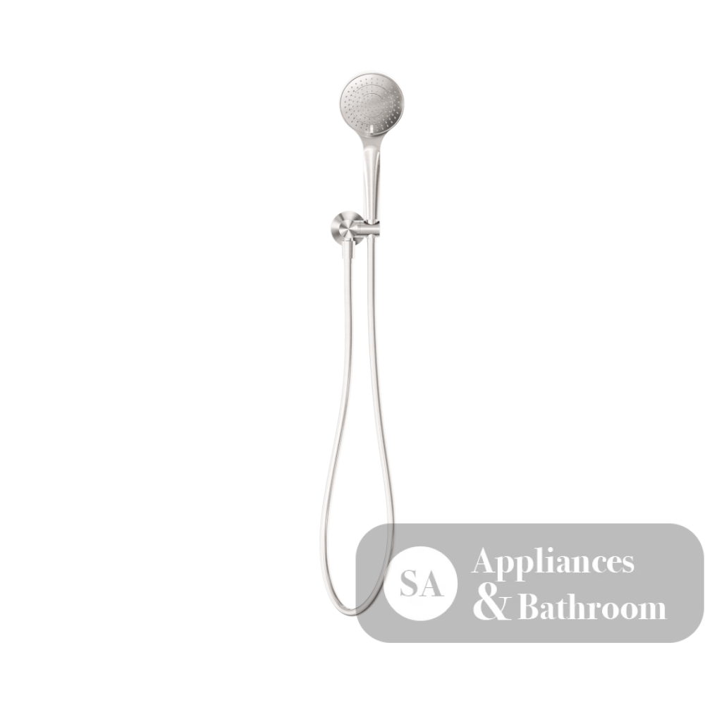 Nero Mecca Hand Hold Shower With Air Shower Brushed Nickel NR221905BN - Hand Showers