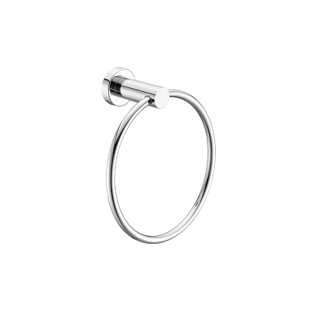 Nero Mecca Hand Towel Ring Chrome NR1980CH - Towel Rails